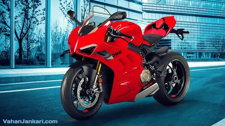 भारत में कुछ लोकप्रिय लक्जरी बाइक। Luxury Bikes in India भारत में कुछ लोकप्रिय लक्जरी बाइक। Luxury Bikes in India डुकाटी पैनिगेल V4 (Ducati Panigale V4) vahan jankari